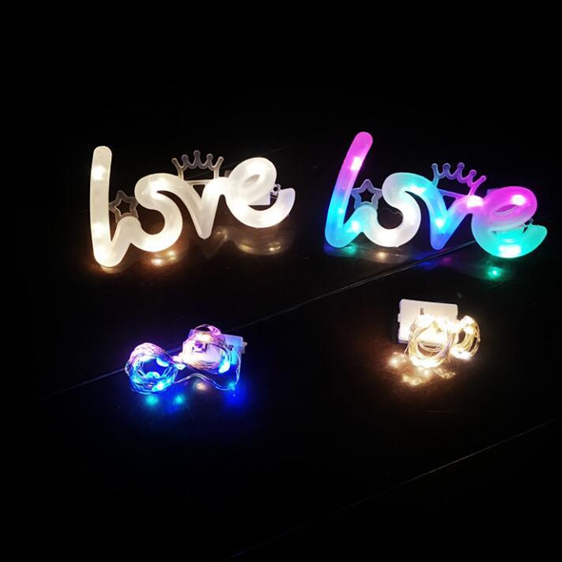 Đèn LED Neon Hình Trái Tim Dùng Để Trang Trí