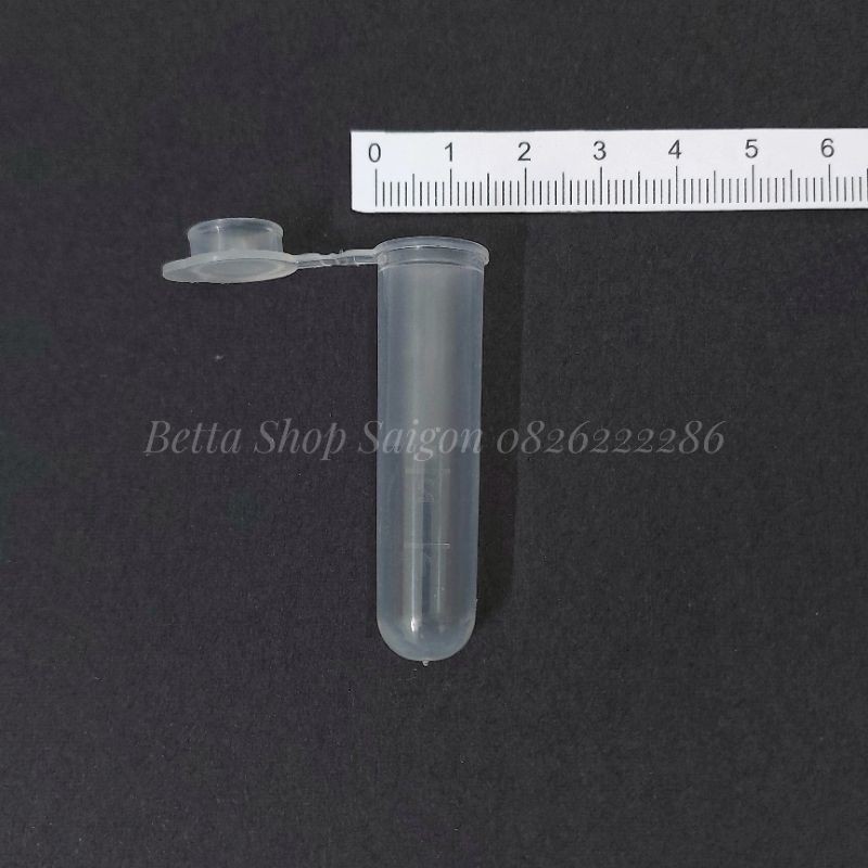 Ống nhựa trữ Artemia nắp liền 5 ML - Dụng cụ sau ấp nở trứng Artermia [MUA 5 TẶNG 1]