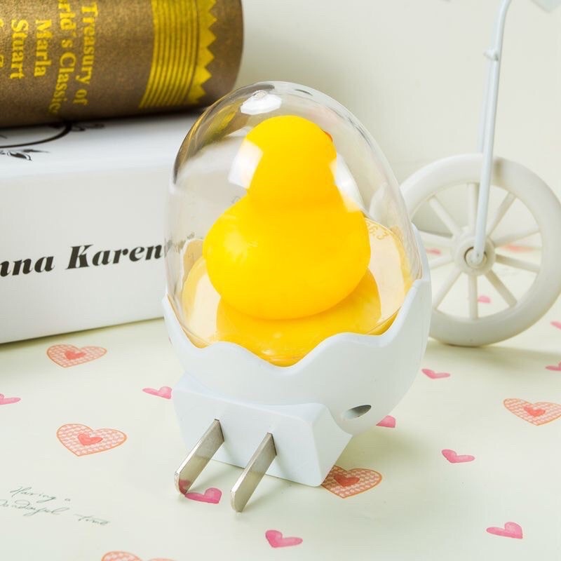Đèn ngủ cảm ứng hình con vịt vàng dễ thương