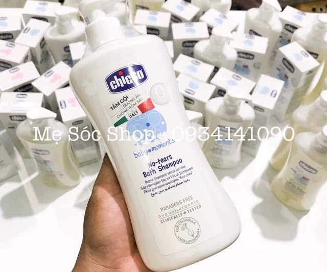 Sữa tắm gội chiết xuất hoa cúc 0m+ Chicco
