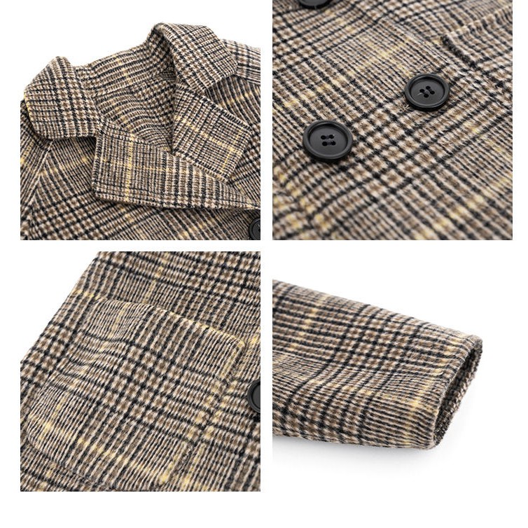 ❤Áo Khoác Len Thu Đông Tay Dài Phong Cách Mới Năm 2021 Cho Bé Trai