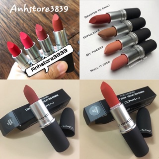 Son mac power kiss vỏ nhám đủ màu chuẩn auth bill đầy đủ date mới