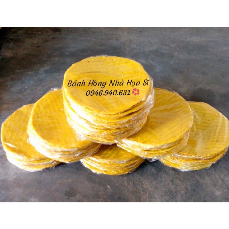 Combo SỈ 10 bịch(100 cái) Bánh tráng khoai lang sữa Bình Định.