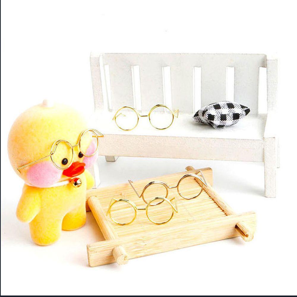 Set 10 Mắt Kính Gọng Tròn Mini Đồ Chơi Cho Bé