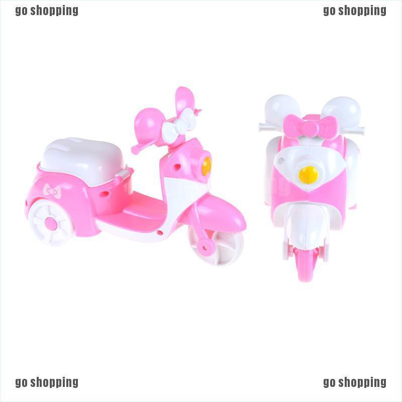 {go shopping}Pink Motorcycle Can Be Sit By Dolls For Children's Toy Cars