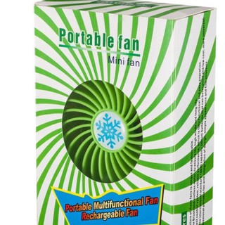 Quạt mini 3 tốc độ cực mát kèm pin sạc(Giao Màu Ngẫu Nhiên)