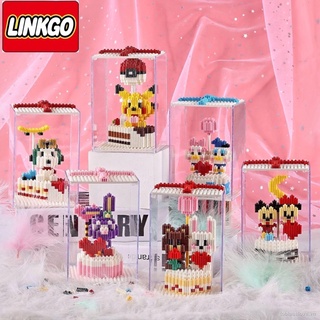 Mô hình lắp ráp lego 3d hộp quà nhân vật hoạt hình dễ thương