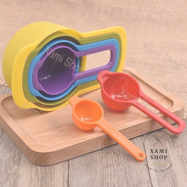 Dụng Cụ Làm Bánh Cup Đong Làm Bánh Thìa Định Lượng Làm Bánh Xamishop