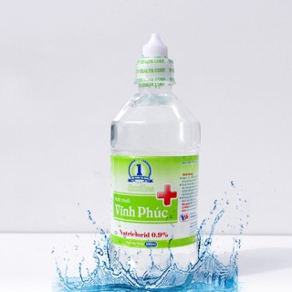 Nước muối súc miệng chai 500ml