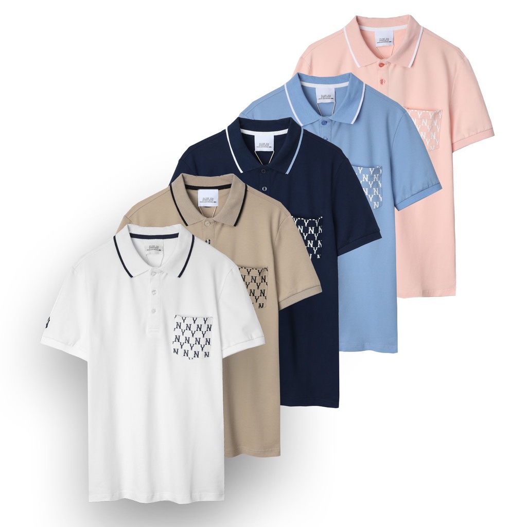 Áo polo nam túi in hoạ tiết trẻ trung chất vải cotton cá sấu , áo thun nam cổ bẻ form unisex - 3bros