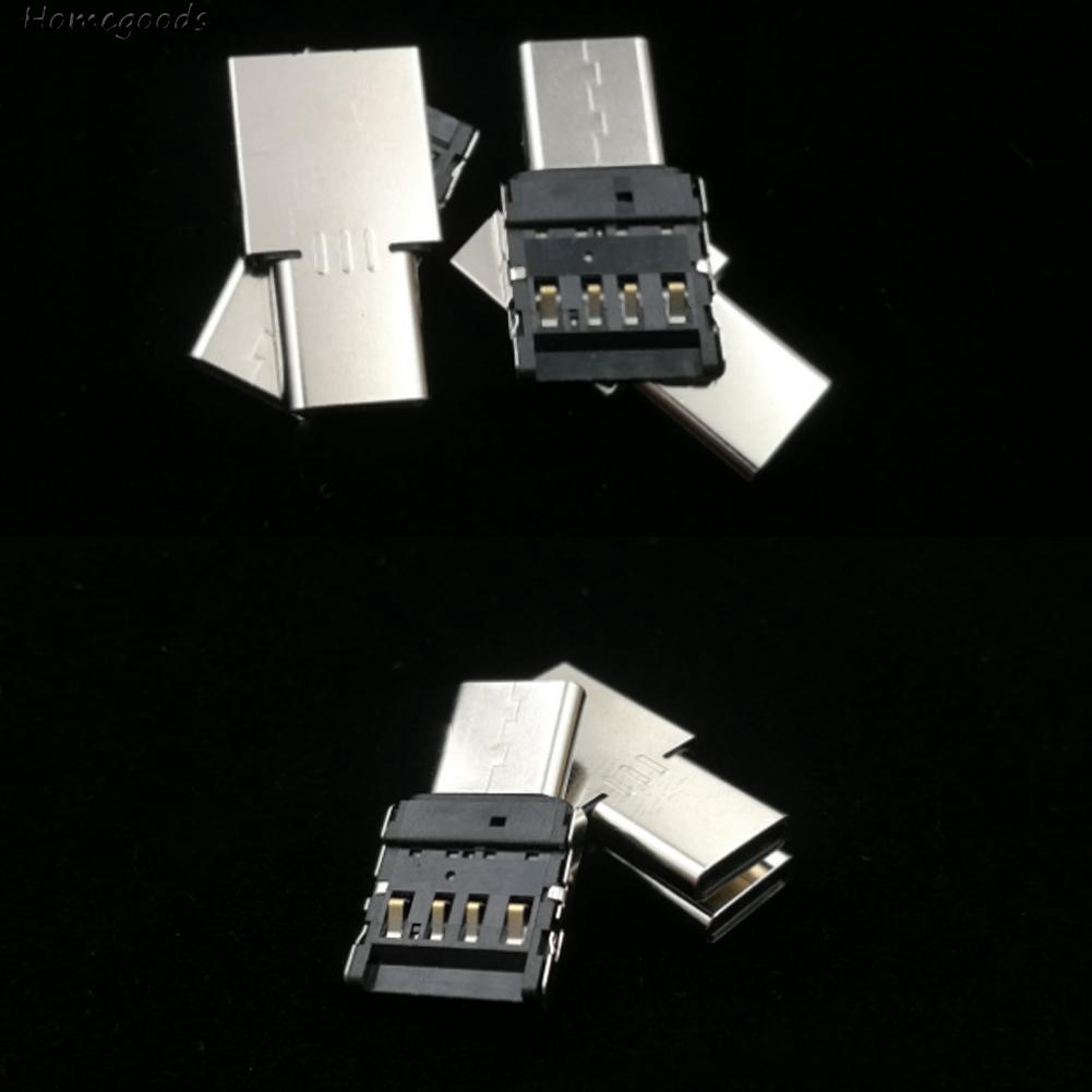 Bộ 2 đầu chuyển đổi jack USB 3.1 Type-C sang cổng Micro USB 2.0
