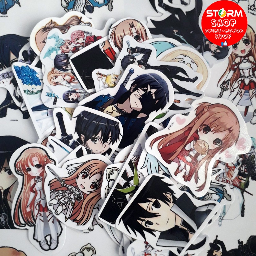 Sticker / Hình dán Sword art Online