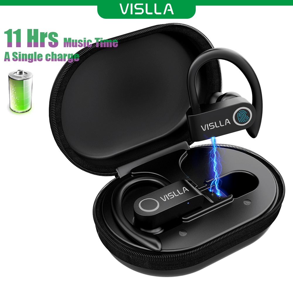 Tai Nghe Thể Thao Bluetooth Không Dây JHO A9 IPX5 Chống Thấm Nước Có Micro