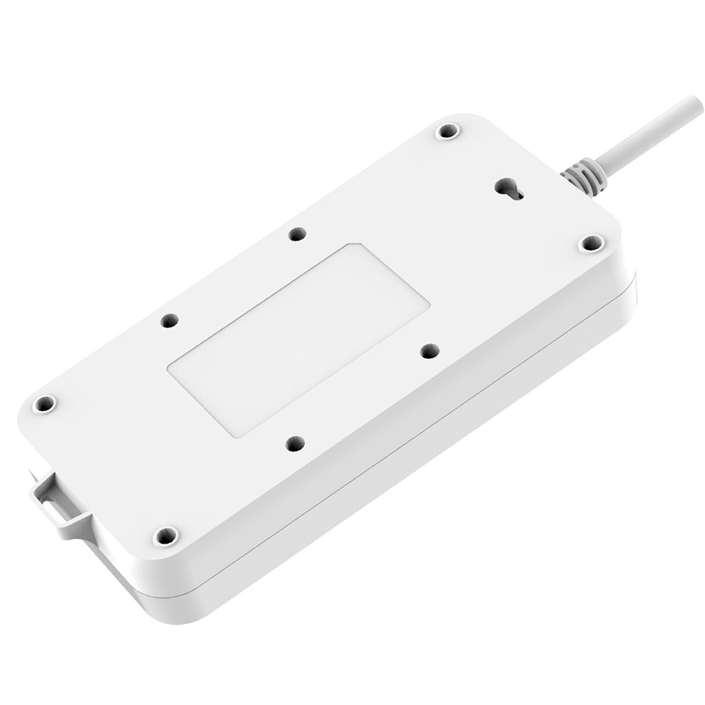 Ổ Cắm Điện Gongniu 3 Ổ Đa Năng 3 Công Tắc – Công Suất 10A/250/2500W – Trắng – Chính Hãng (N3030)