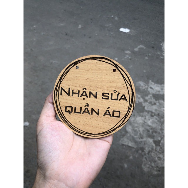 Bảng Gỗ - Khắc Tên Shop - Chụp ảnh - Livestream Sản phẩm