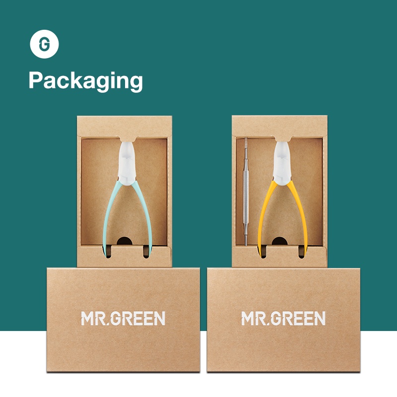 Kifim bấm móng tay/chân MR.GREEN bằng thép không gỉ dày tiện lợi