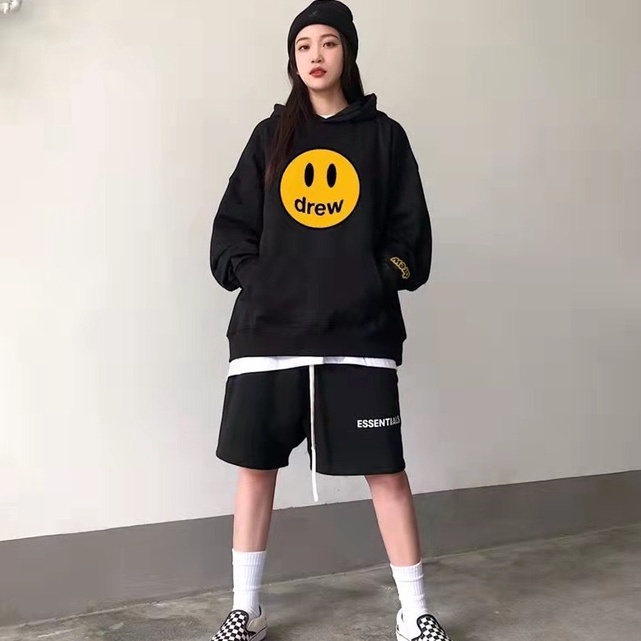 Áo Nỉ Hoodie DREW , Áo Nỉ Form Rộng Ulzzang Unisex By.Camcam