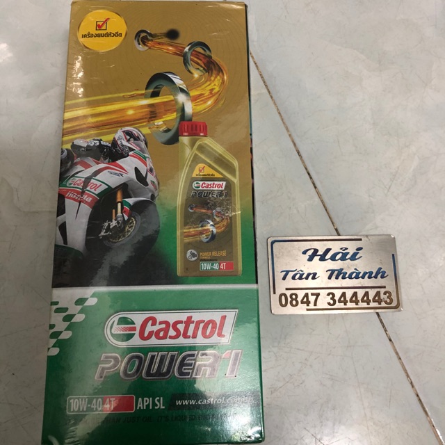 Nhớt Castrol Thailan 1lit cho xe số