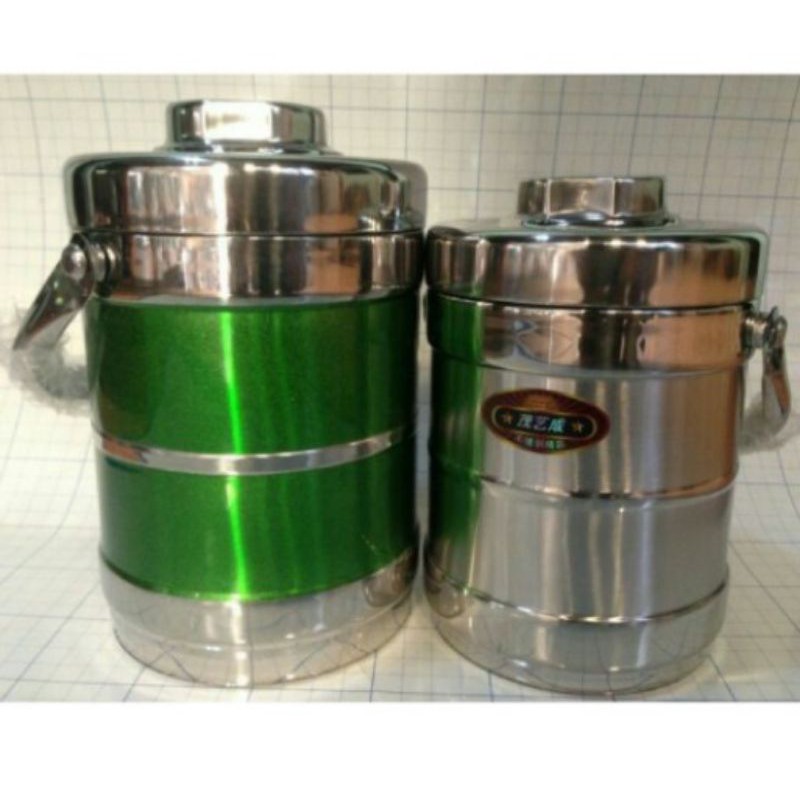 Cặp lồng inox giữ nhiệt 3 ngăn dung tích 1,3lít và 1,9lít