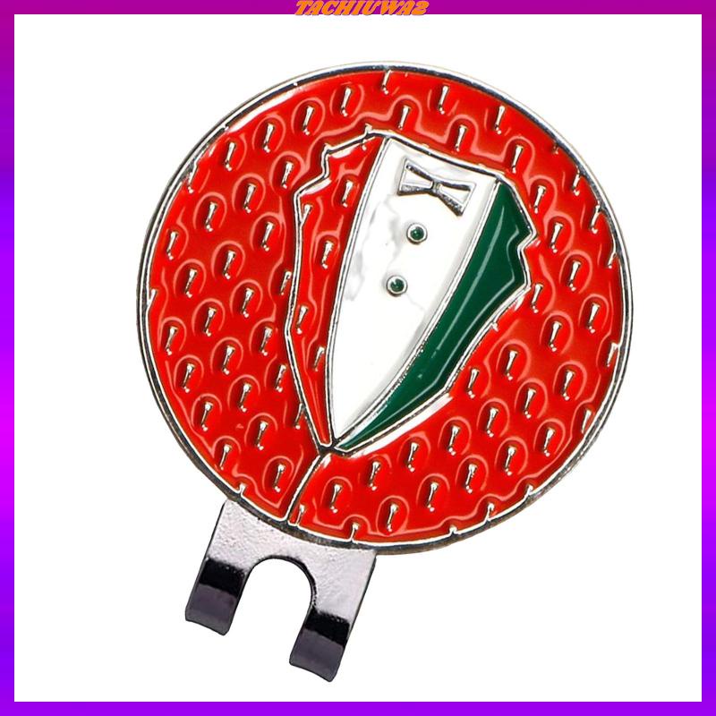 Kẹp Đánh Dấu Vị Trí Mũ Chơi Golf Bằng Kim Loại Dành Cho Nam Nữ Tachiuwa2