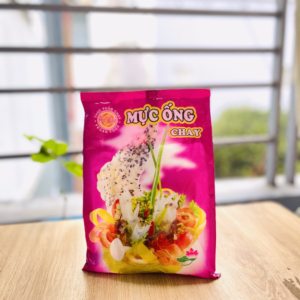 Mực Ống Chay 225g - Thực Phẩm Chay Âu Lạc, Đồ Chay