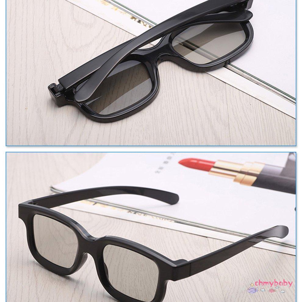 Universal Unisex Khung ABS Kính xem phim 3D Âm thanh nổi không có đèn flash cho rạp chiếu phim TV 3D [8/24]