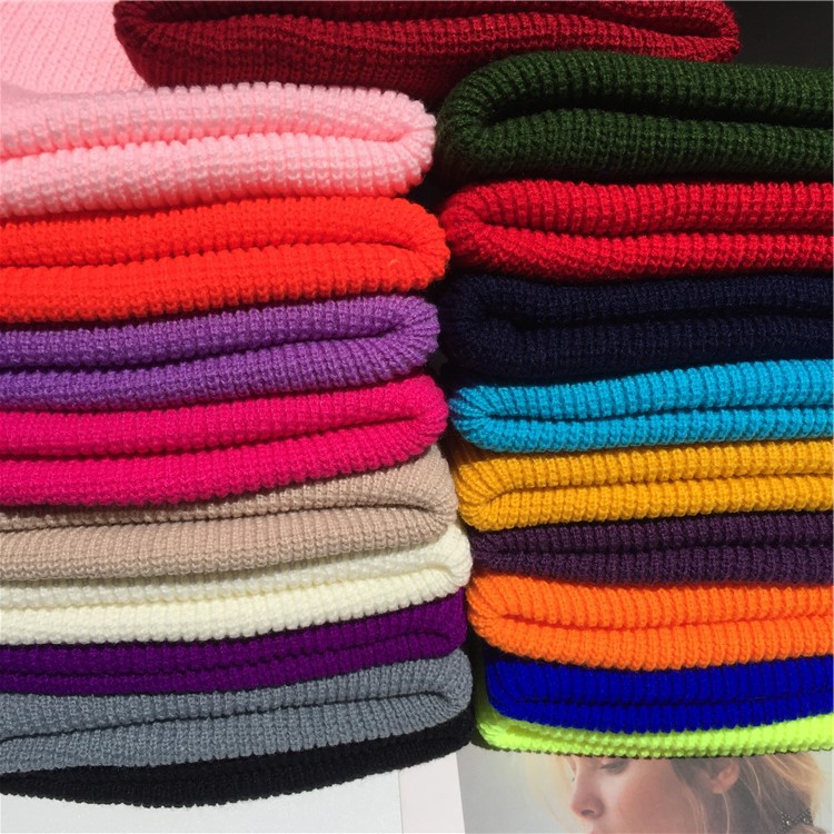 [Hàng Xịn QC] Mũ Len Hàn Quốc Chất Len Dày Mịn, Nón Len Beanie Trơn Nhiều Màu Nổi Bật Hot Trend