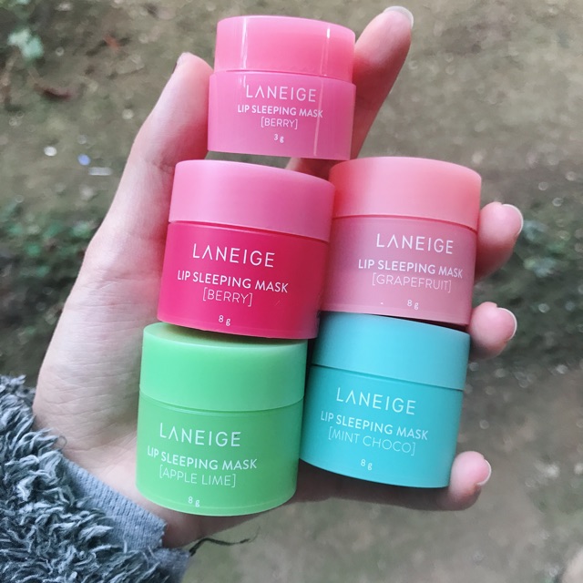 [Size Nhỡ] Mặt Nạ Ngủ Môi Laneige 8g