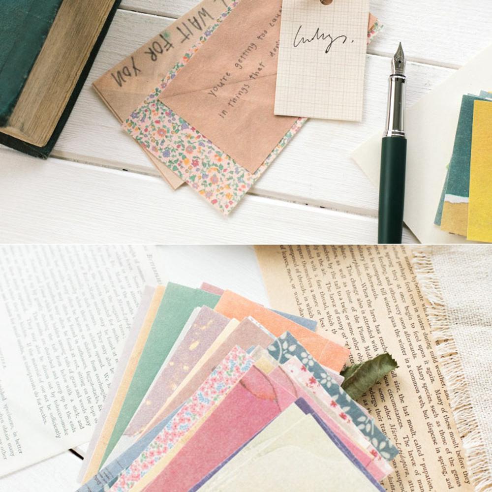 Giấy Dán Trang Trí Sổ Tay Phong Cách Vintage