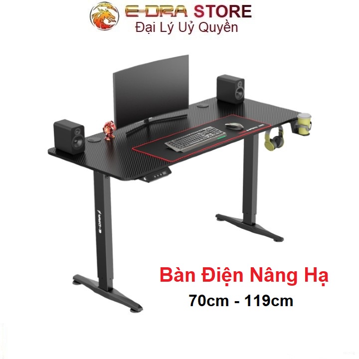 Bàn điện nâng hạ E-Dra ELT1460 - Gaming Master (70cm - 119cm)
