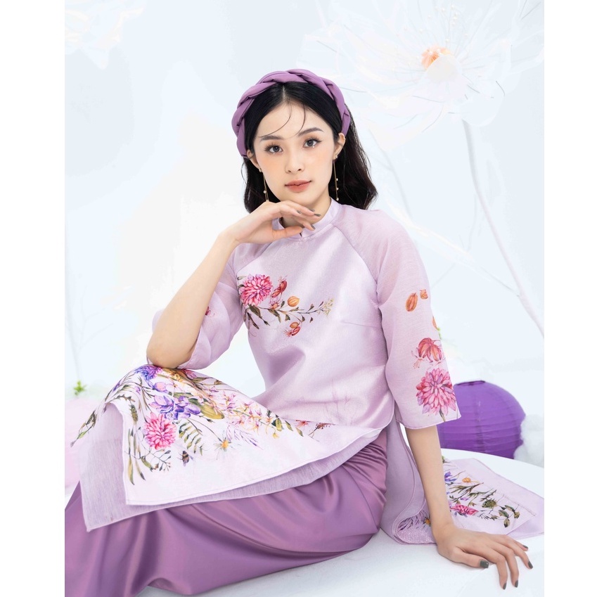 Sét áo dài Niên Hoa cao cấp