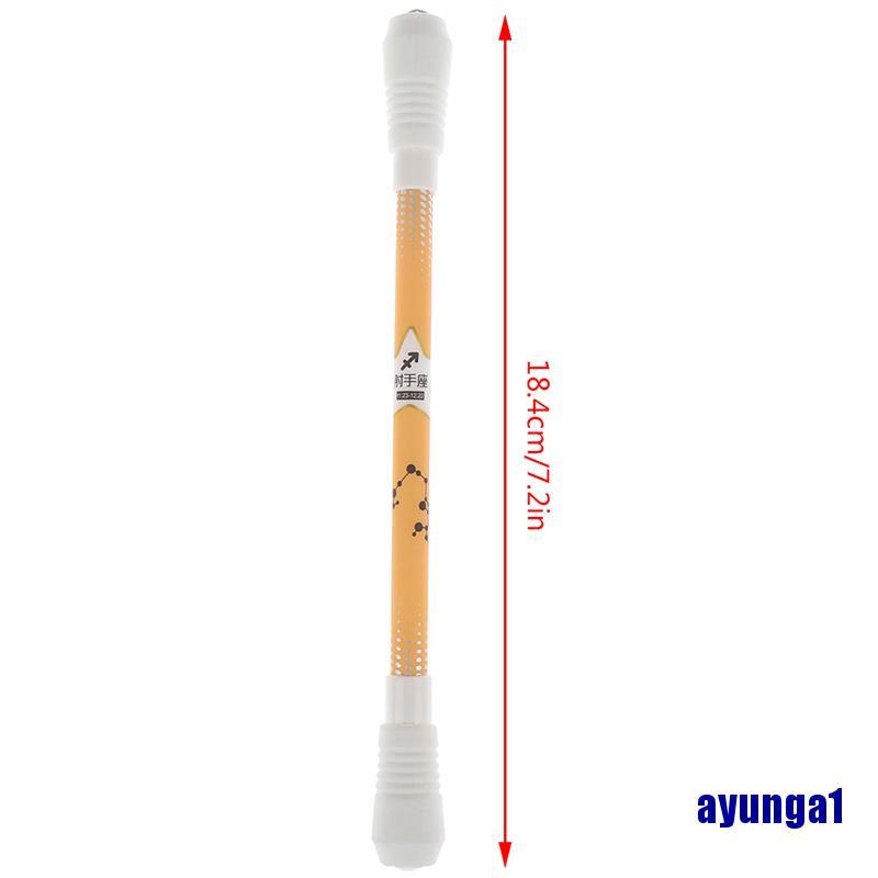 (ayunga1) None Smooth Surface Ant-slip Spinning Rotation Pen 0.5 Pen Head Fluent Writing