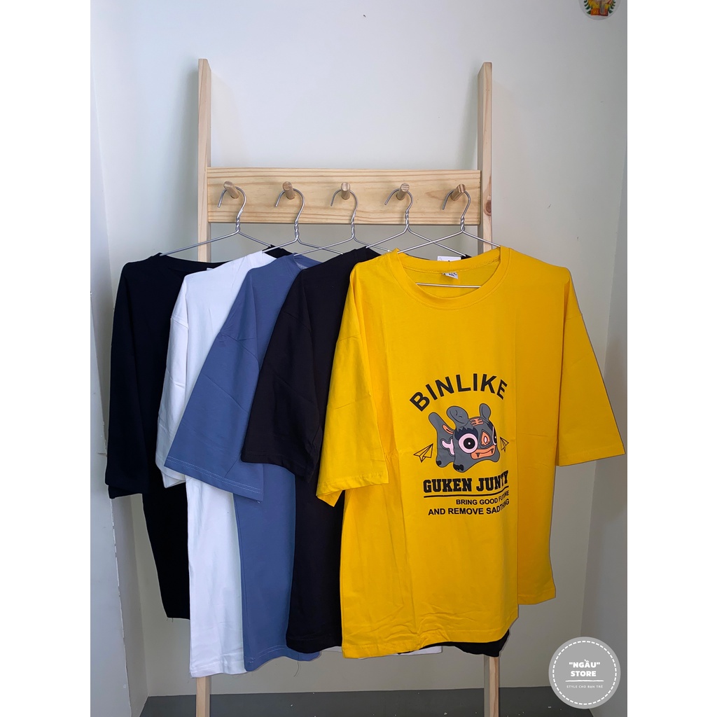 Áo thun nam nữ unisex logo BINLIKE cực cool