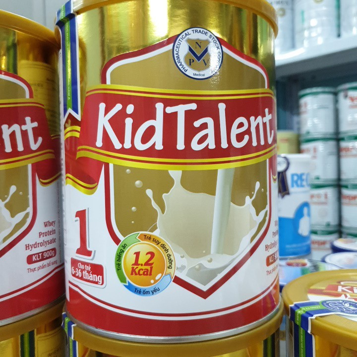 Sữa KidTalent 1 900g Date mới