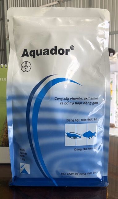 Aquador- cung cấp vitamin và bổ trợ gan cho cá- gói 200g