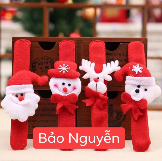 Vòng Tay Hình Noel/giáng sinh không đèn