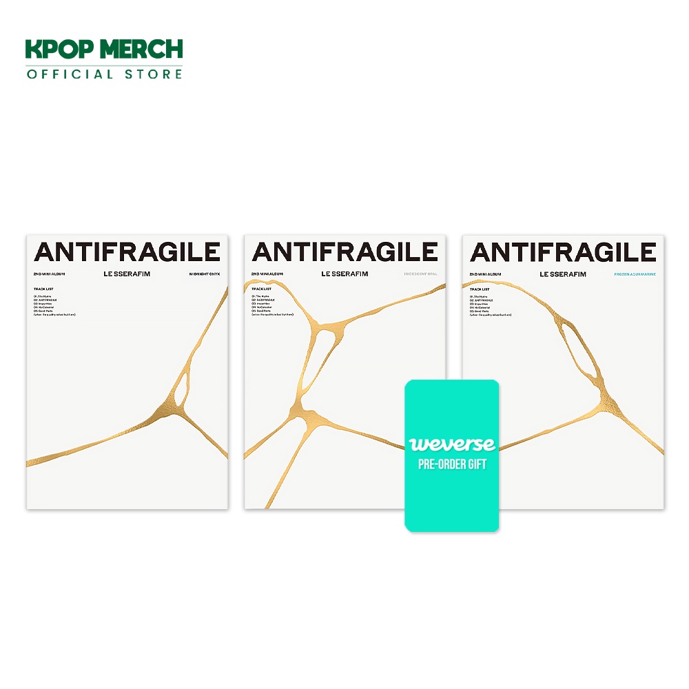 Mini album thứ 2 Hybe Labels LE SSERAFIM - Antifragile_phiên bản Photobook