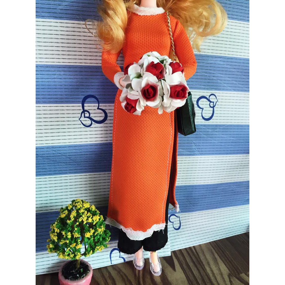 Bộ áo dài búp bê