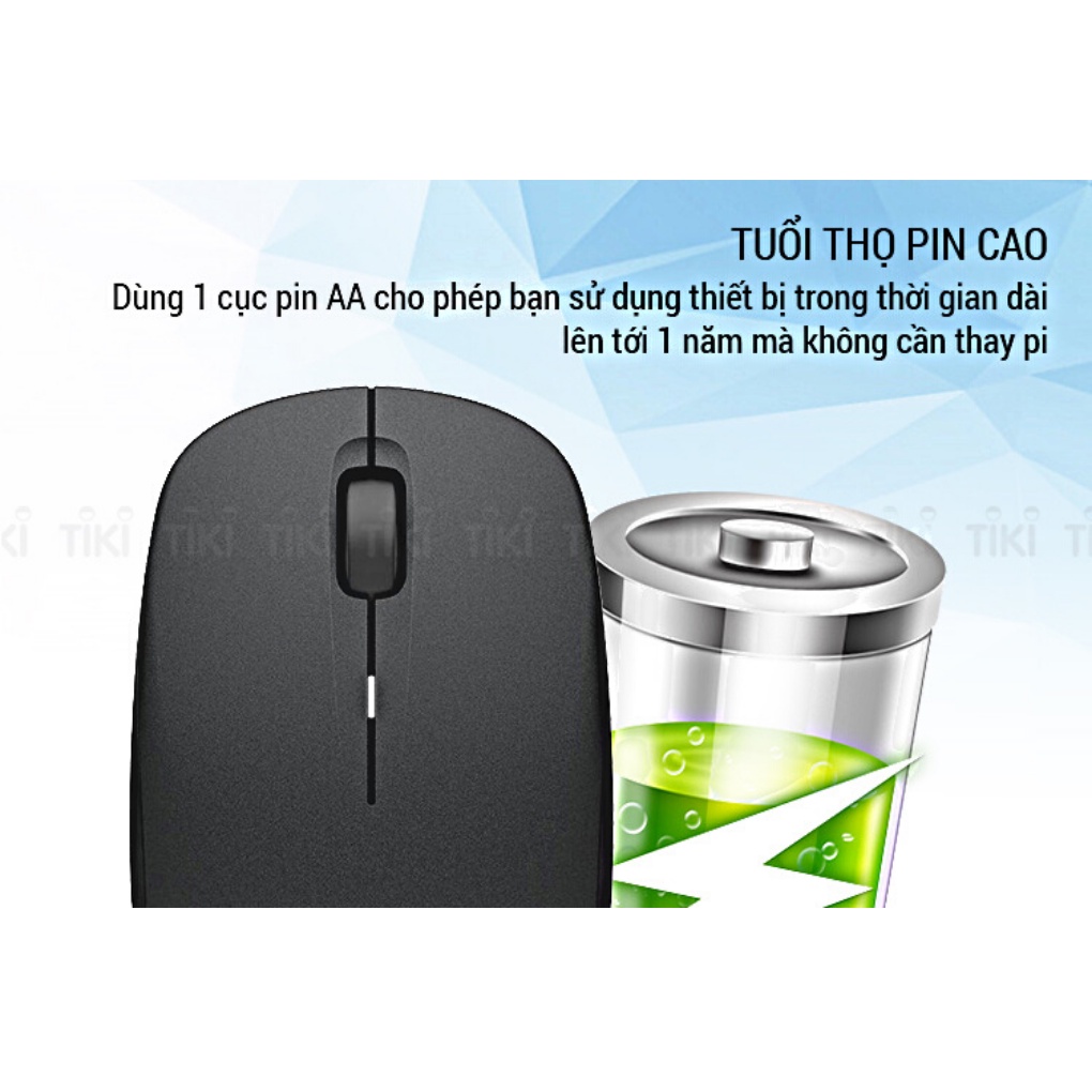 Chuột laptop máy tính không dây Dell WM126