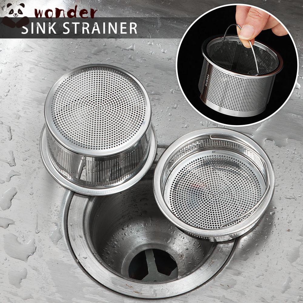 Dụng Cụ Lọc Rác Bồn Rửa Chén Bằng Thép Không Gỉ Nâng Cấp Có Nắp Đậy Tiện Lợi