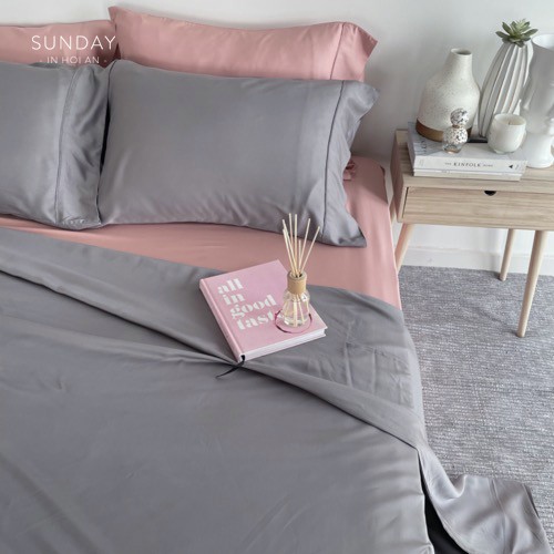 Bộ Chăn Ga Gối Sợi Tre Cao Cấp Mềm Mịn, Thoáng Mát SUNDAY | BigBuy360 - bigbuy360.vn