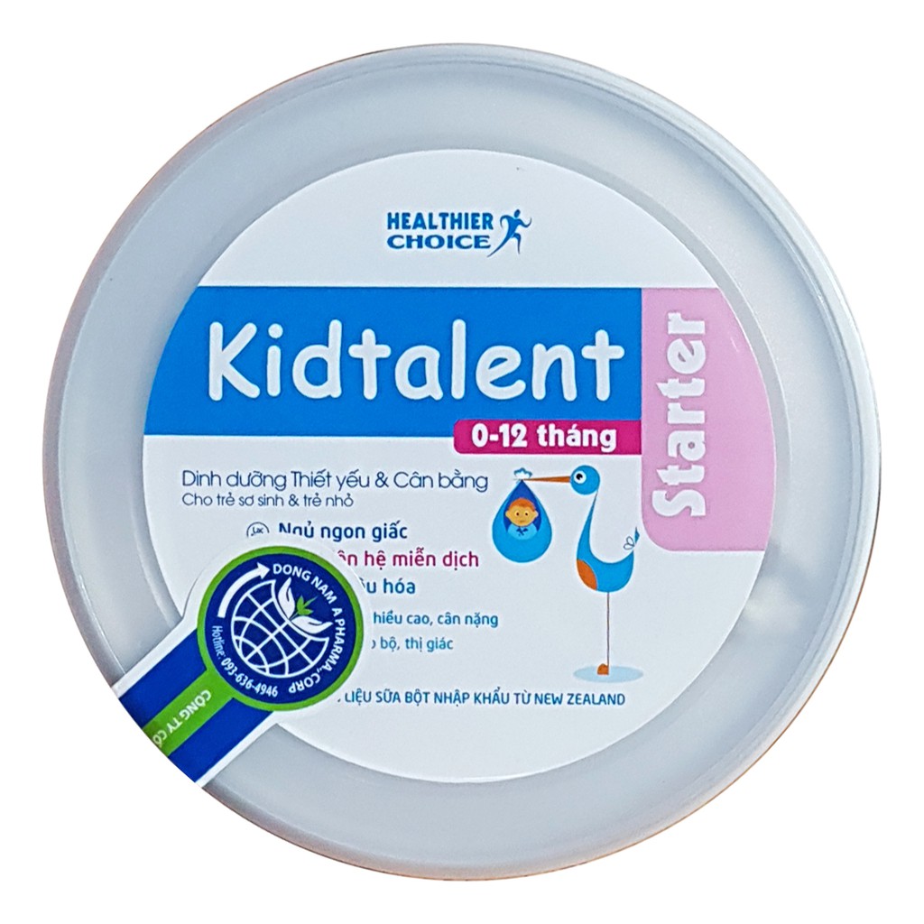 Sữa Kidtalent Starter Số 0 900g Duchuymilk