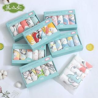 Hộp 5 cái khăn sữa xô 6 lớp