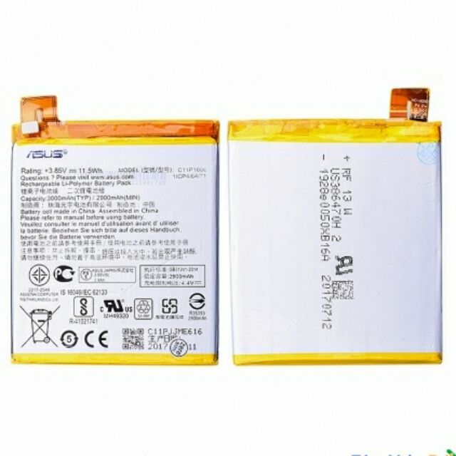 Pin Zenfone 3 laser ZC551KL xịn có bh