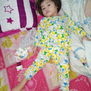Combo 3 bộ bèo dài tay bé gái