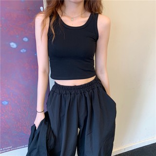 Áo ba lỗ trơn chất thun co dãn CRA035