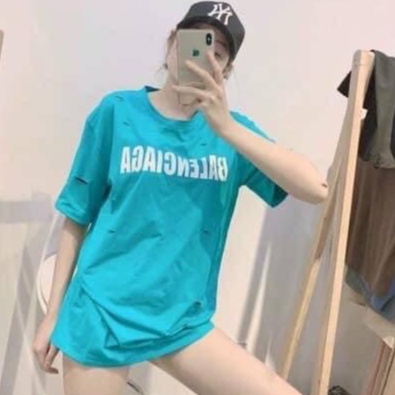 [Mã FAMARAL1 giảm 10K đơn 50K] Áo thun nữ áo phông nữ unisex form rộng tay ngắn in hình cổ tròn NAVISA AT04
