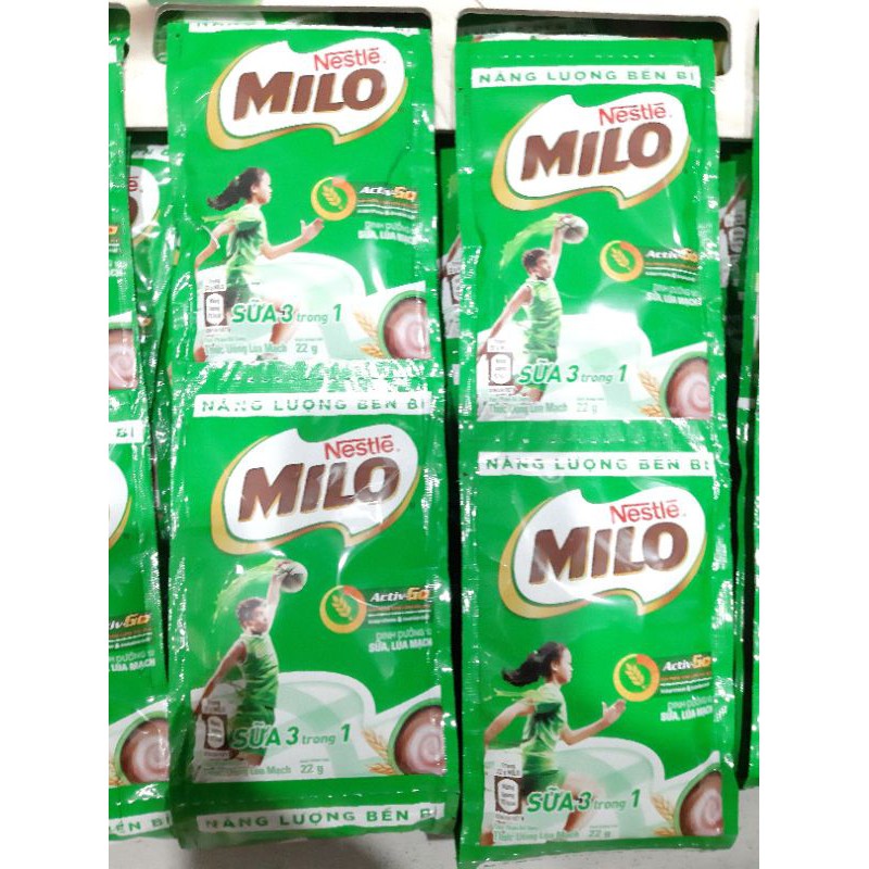 [ Giá dùng thử ] 1 gói bột Milo 22g