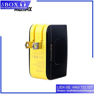 Củ sạc remax rmt-6188 3.4a - 2 cổng usb cao cấp
