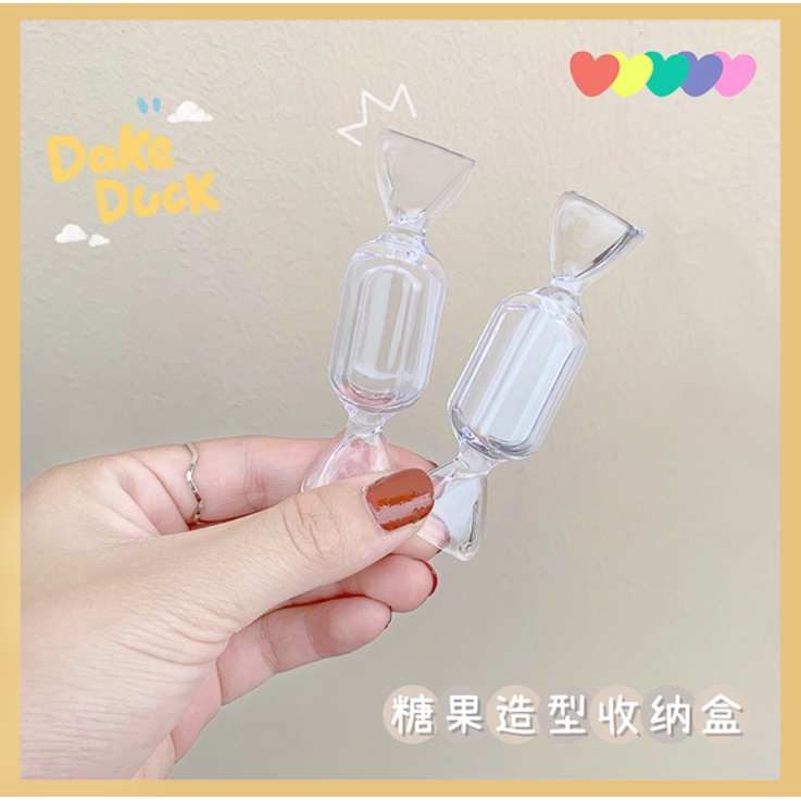 Hộp Đựng Bông Tai Mini Hình Viên Kẹo Dễ Thương 403